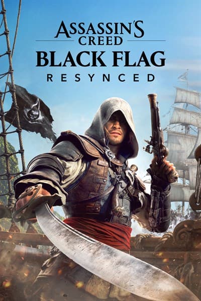 کاور بازی Assassin’s Creed Black Flag Resynced