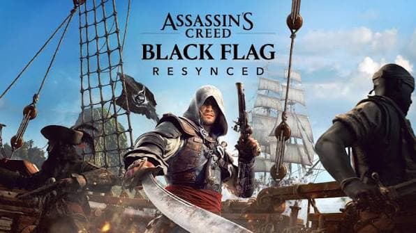 کاور بازی Assassin's Creed Black Flag Resynced