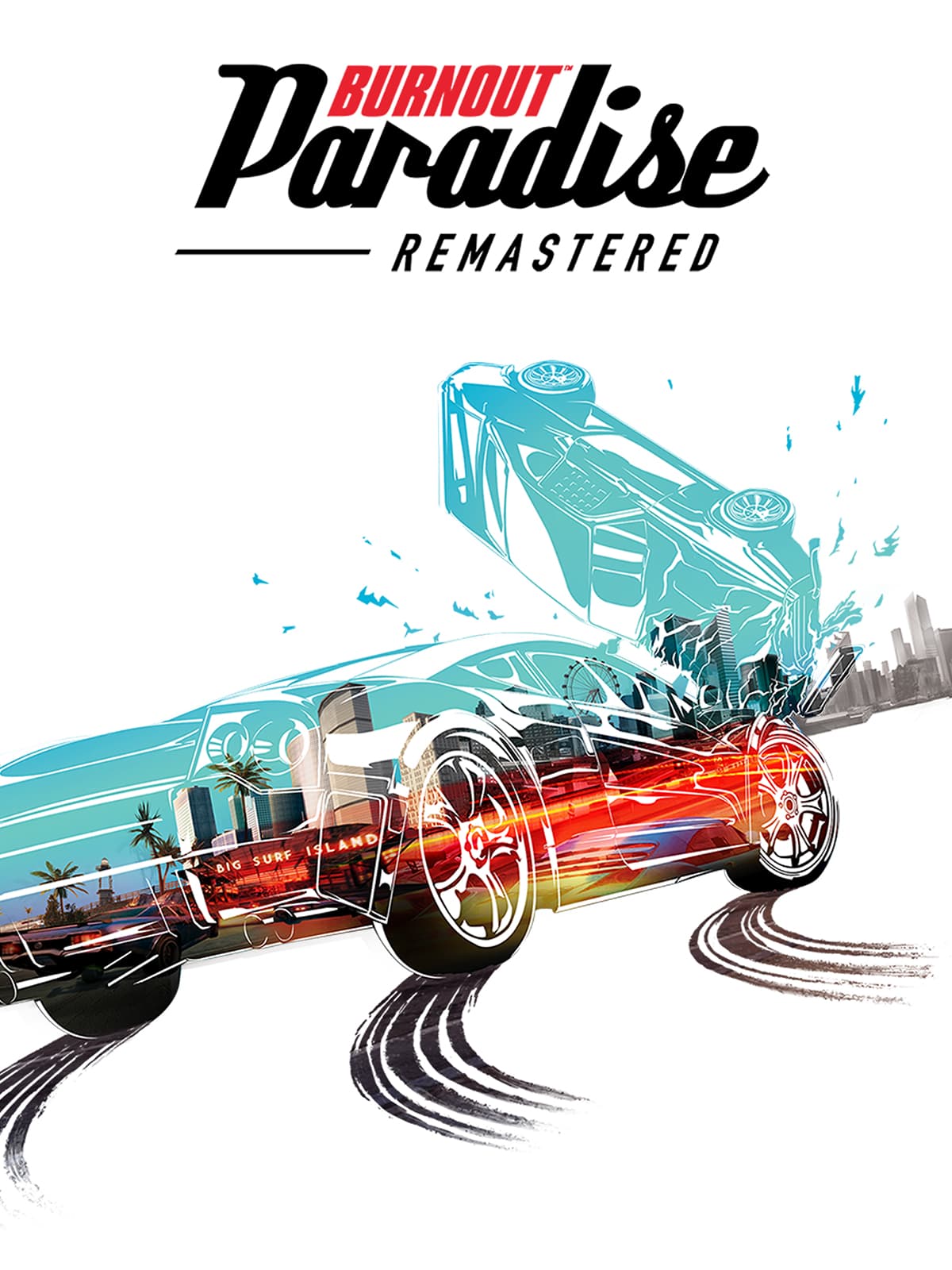 کاور بازی Burnout Paradise Remastered