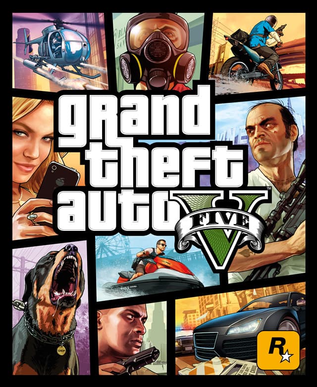 کاور بازی Grand Theft Auto V