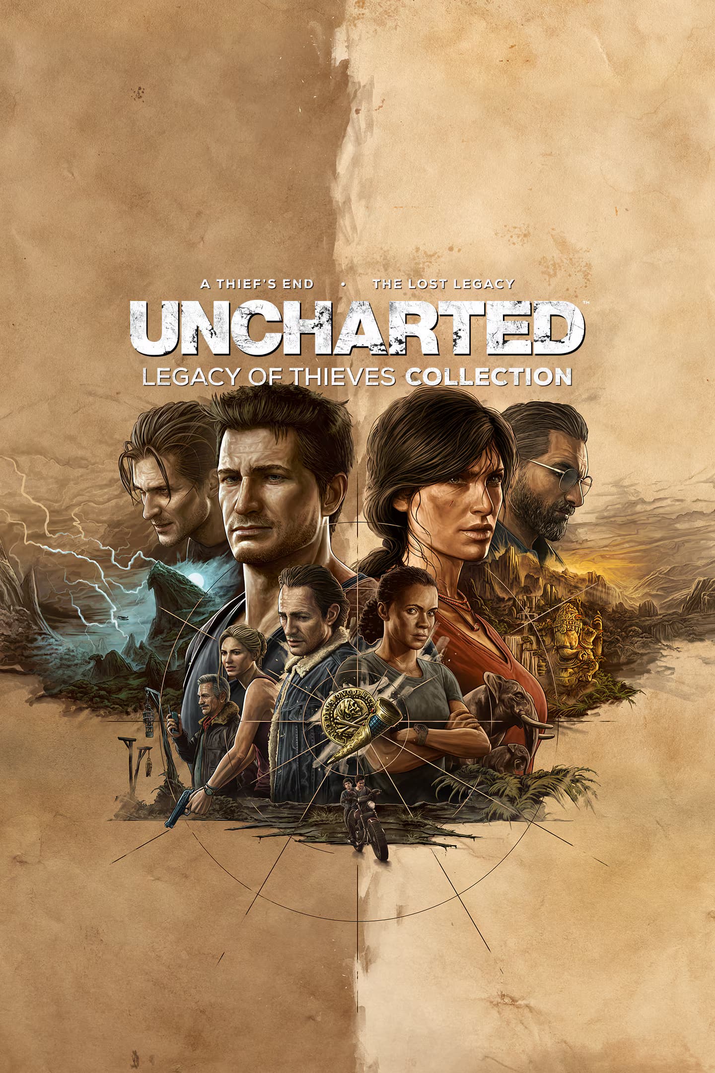 کاور بازی Uncharted: Legacy of Thieves Collection